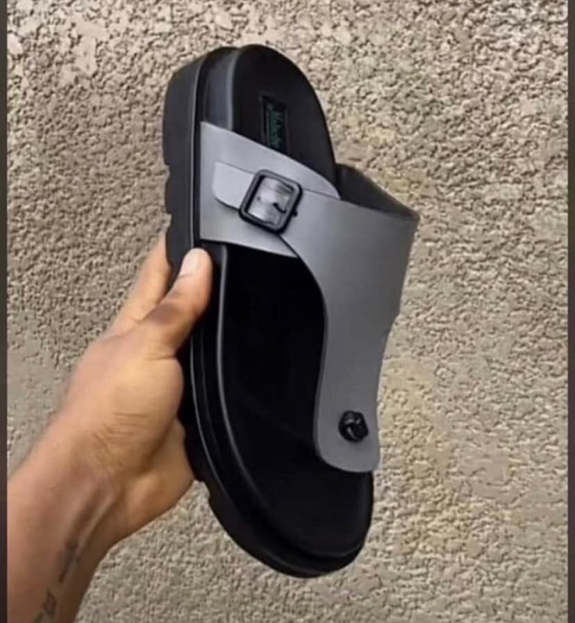 Double sole Unisex slide