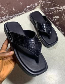 Platform slides for ladies